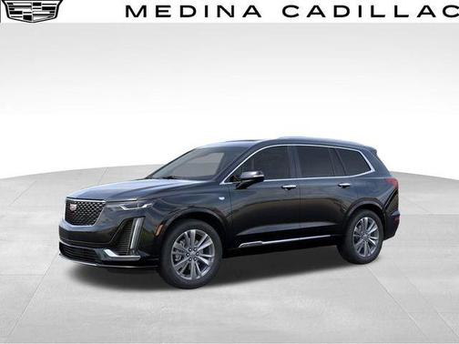 Stellar Black Metallic 2025 Cadillac XT6 Premium Luxury FWD