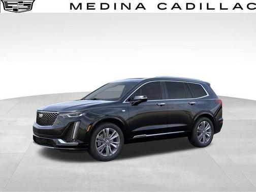 Stellar Black Metallic 2025 Cadillac XT6 Premium Luxury FWD