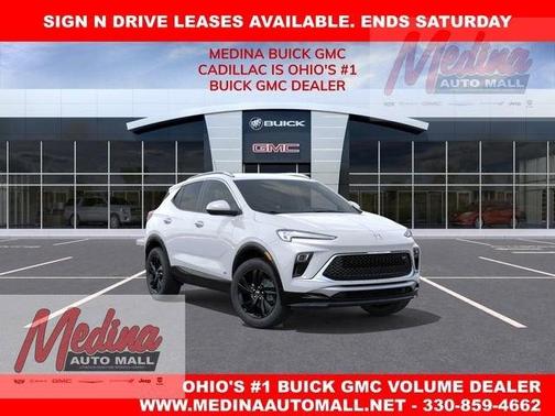 Summit White 2026 Buick Encore GX Sport Touring