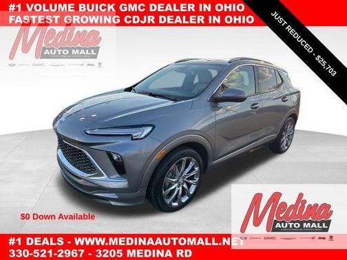 Moonstone Gray Metallic 2024 Buick Encore GX Avenir