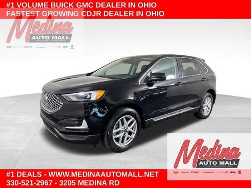 Agate Black Metallic 2024 Ford Edge SEL