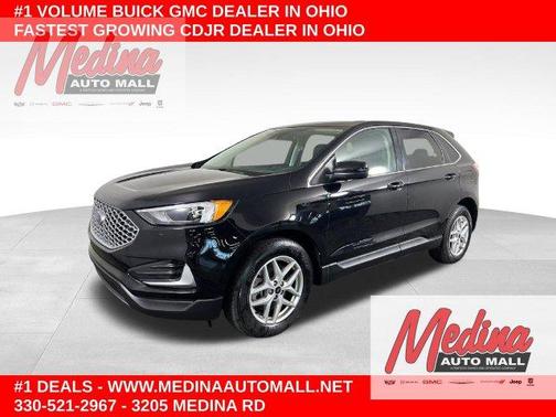 Agate Black Metallic 2024 Ford Edge SEL