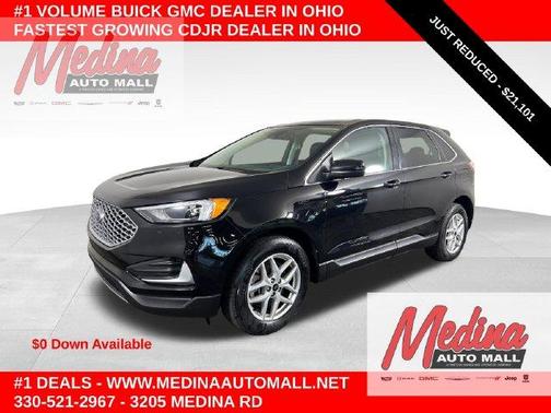 Agate Black Metallic 2024 Ford Edge SEL
