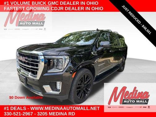 Onyx Black 2023 GMC Yukon XL SLT