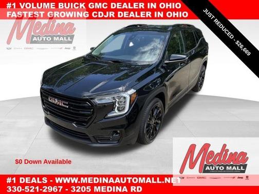 Ebony Twilight Metallic 2023 GMC Terrain SLT
