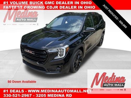 Ebony Twilight Metallic 2023 GMC Terrain SLT