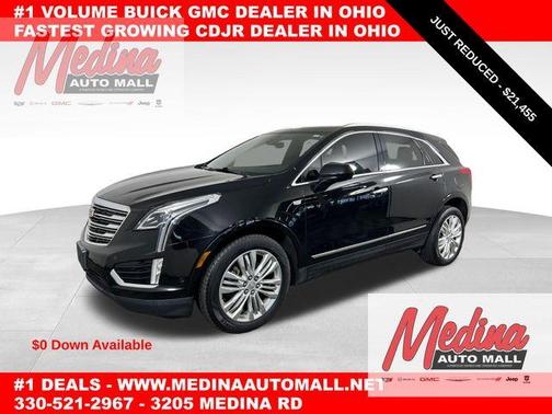 Stellar Black Metallic 2019 Cadillac XT5 Premium Luxury