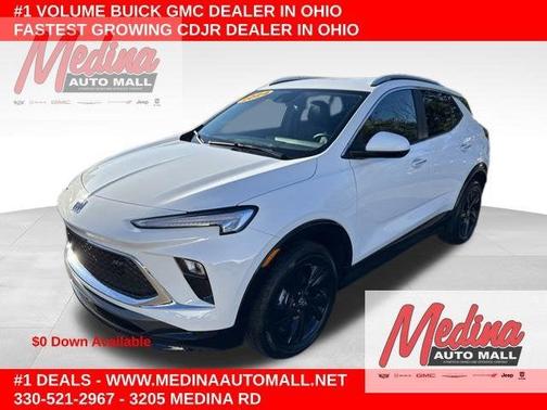 Summit White 2024 Buick Encore GX Sport Touring