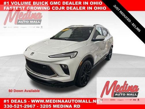 Summit White 2024 Buick Encore GX Sport Touring