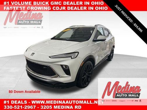 Summit White 2024 Buick Encore GX Sport Touring