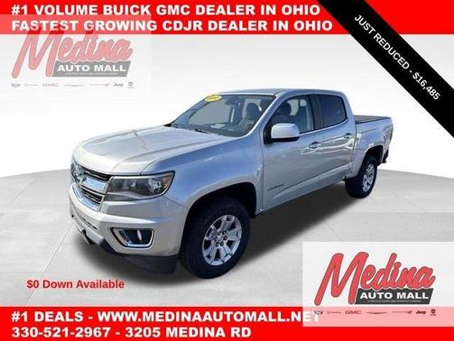 Silver Ice Metallic 2017 Chevrolet Colorado LT