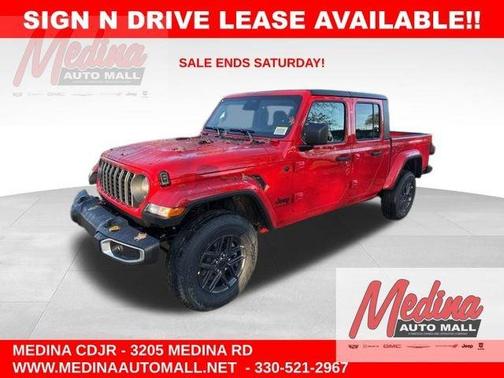 Firecracker Red 2026 Jeep Gladiator Sport
