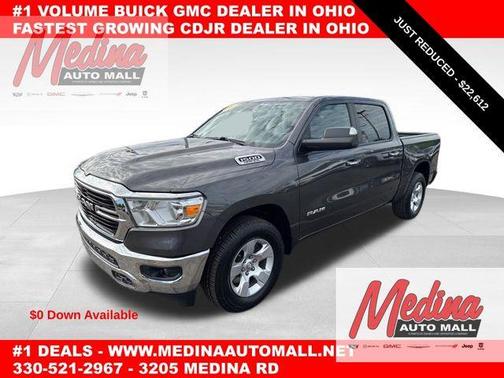 Granite Crystal Clearcoat Metallic 2019 RAM 1500 Big Horn