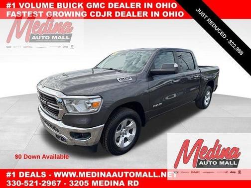 Granite Crystal Clearcoat Metallic 2019 RAM 1500 Big Horn