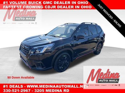 Crystal Black Silica 2024 Subaru Forester Sport