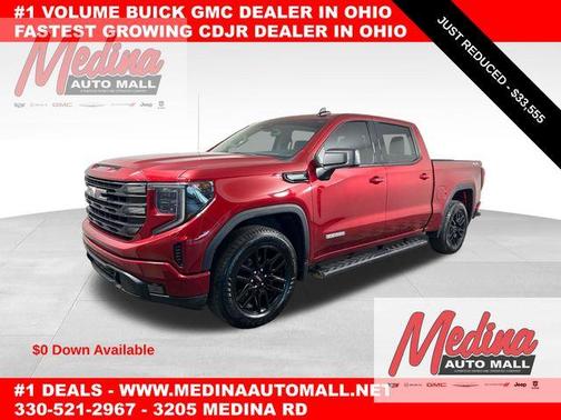 Volcanic Red 2023 GMC Sierra 1500 Elevation