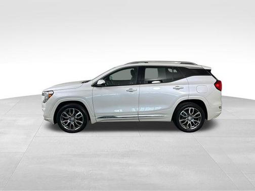 White Frost Tri-Coat 2023 GMC Terrain Denali