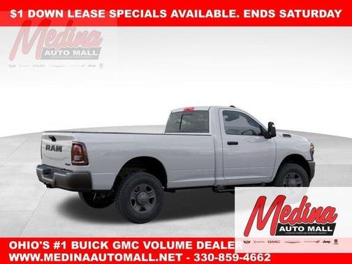 Bright White Clearcoat 2026 RAM 2500 Tradesman