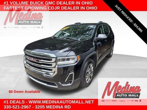 Ebony Twilight Metallic 2023 GMC Acadia SLE