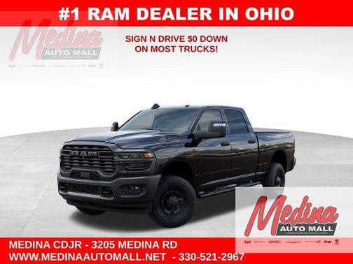 Diamond Black 2026 RAM 2500 Tradesman