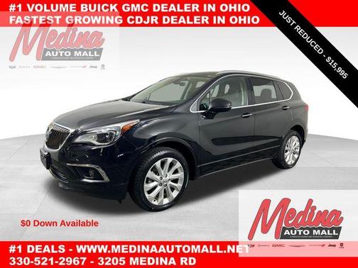 Ebony Twilight Metallic 2017 Buick Envision Premium I