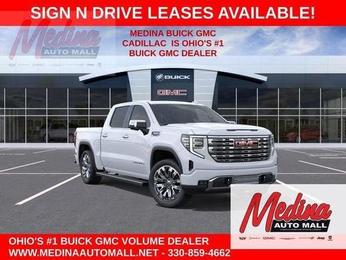 Glacier White 2026 GMC Sierra 1500 Denali