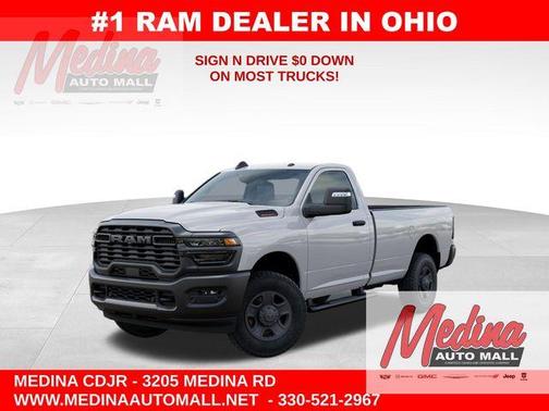 Bright White Clearcoat 2026 RAM 2500 Tradesman