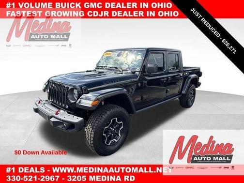 Black Clearcoat 2020 Jeep Gladiator Rubicon