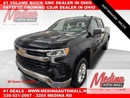 Black 2023 Chevrolet Silverado 1500 LT