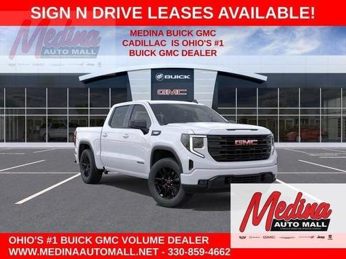 Summit White 2026 GMC Sierra 1500 Elevation