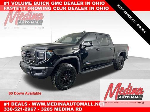 Onyx Black 2023 GMC Sierra 1500 AT4X