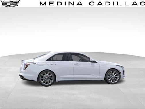 Summit White 2025 Cadillac CT4 Sport