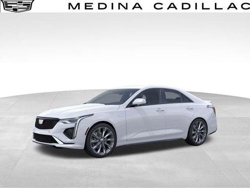 Summit White 2025 Cadillac CT4 Sport