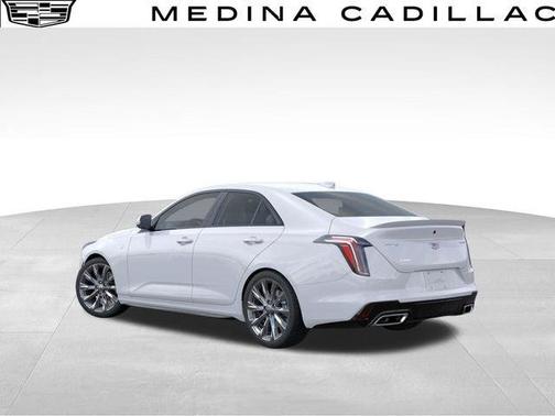 Summit White 2025 Cadillac CT4 Sport