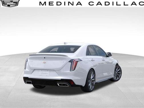 Summit White 2025 Cadillac CT4 Sport