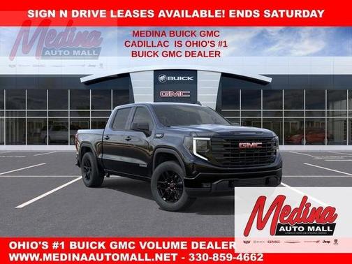 Onyx Black 2026 GMC Sierra 1500 Elevation