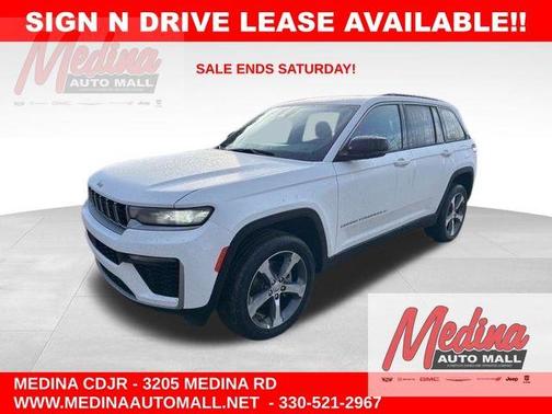Bright White Clearcoat 2026 Jeep Grand Cherokee Limited