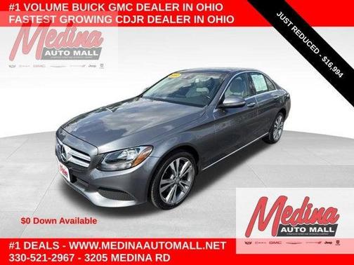 Gray Metallic 2017 Mercedes-Benz C-Class C 300