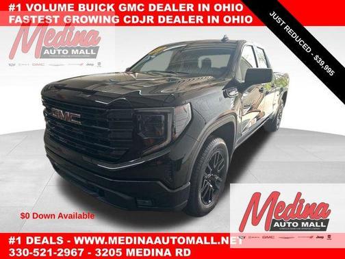 Onyx Black 2025 GMC Sierra 1500 Elevation