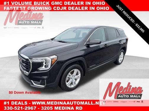 Ebony Twilight Metallic 2023 GMC Terrain SLE