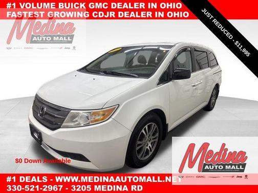 Taffeta White 2012 Honda Odyssey EX-L