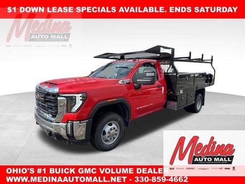 Cardinal Red 2026 GMC Sierra 3500 Pro