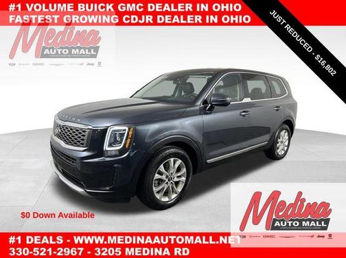 Gravity Gray 2021 Kia Telluride LX