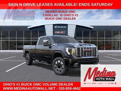 Onyx Black 2026 GMC Sierra 3500 Denali