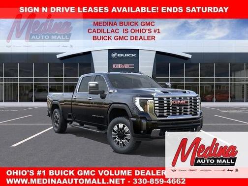 Onyx Black 2026 GMC Sierra 3500 Denali