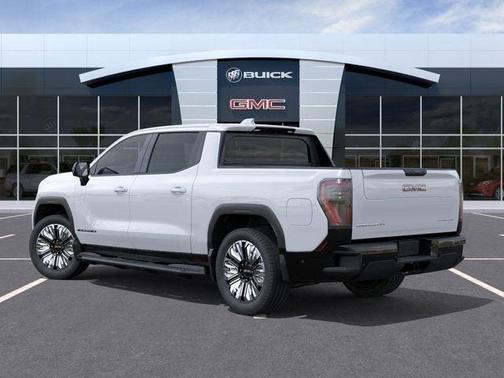 Summit White 2026 GMC Sierra EV Elevation