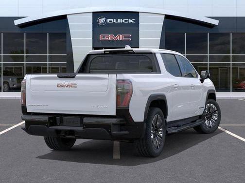 Summit White 2026 GMC Sierra EV Elevation