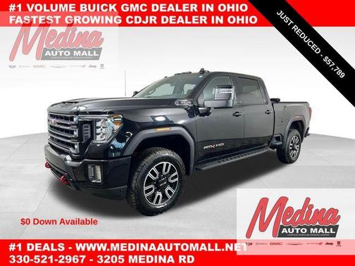Ebony Twilight Metallic 2023 GMC Sierra 2500 AT4