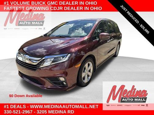 Deep Scarlet Pearl 2020 Honda Odyssey EX-L