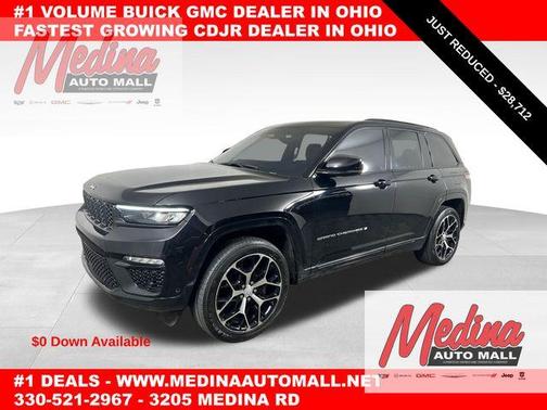 Diamond Black 2022 Jeep Grand Cherokee Summit